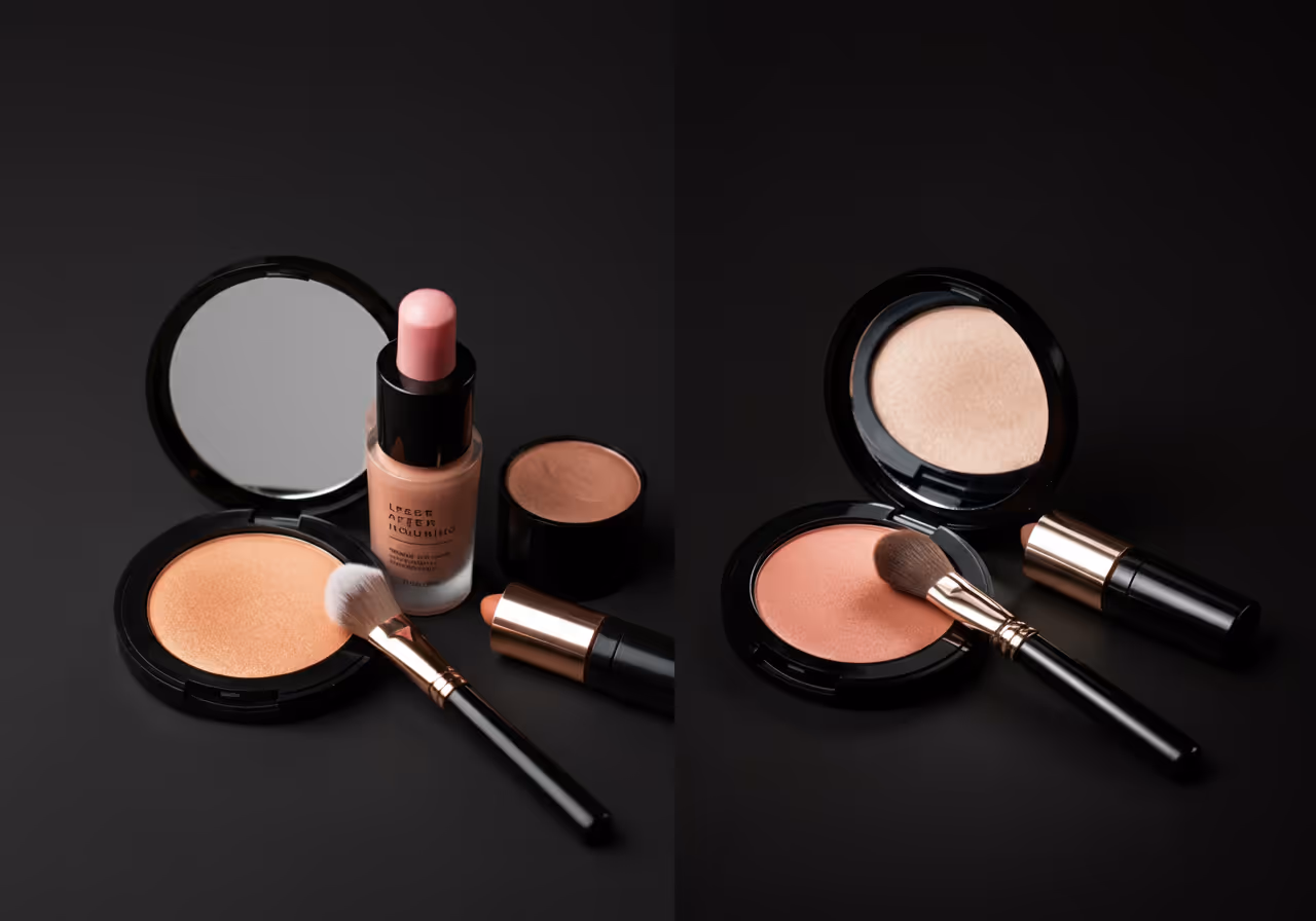 Post Production Editing Makeup Product Pictures